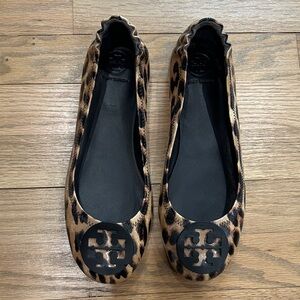 Tory Burch Leopard Ballet Flats